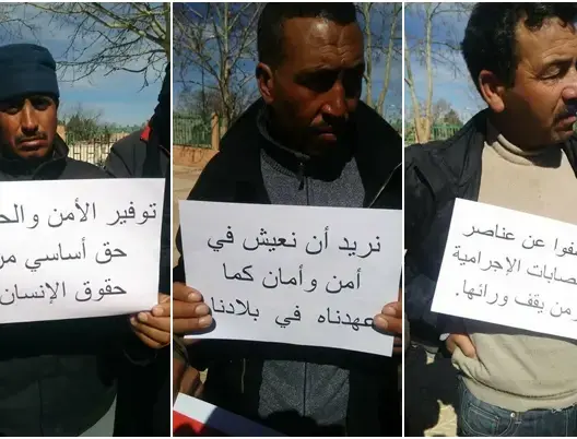 تزايد سرقات رؤوس المواشي يخرج فلاحين بالقباب للإحتجاج