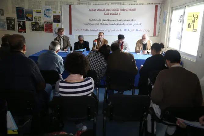 منجب: محاكمتنا سياسية وتعرضنا لحملة تشهيرية