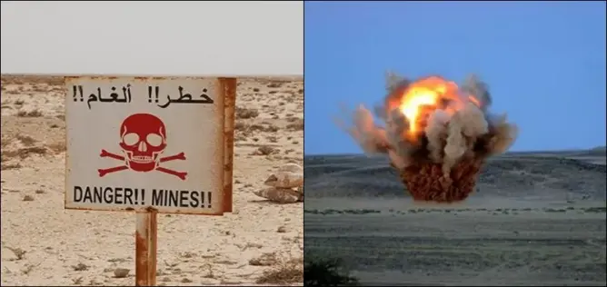 في اليوم العالمي لنزعها .. الألغام مصائد الإنسان في الصحراء