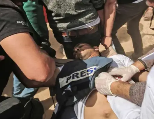 منظمة أوروبية تشكو الصهاينة للأمم المتحدة بسبب قتل صحفي بغزة