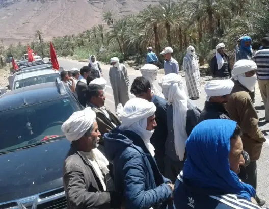 ربط زاكورة بـ”الما لحلو” يغضب ساكنة “الفايجة” ويخرجهم للاحتجاج