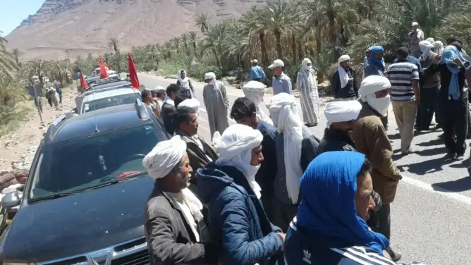 ربط زاكورة بـ”الما لحلو” يغضب ساكنة “الفايجة” ويخرجهم للاحتجاج