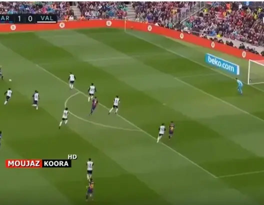الليغا..شاهد أهداف برشلونة الرائعة في مرمى فالنسيا