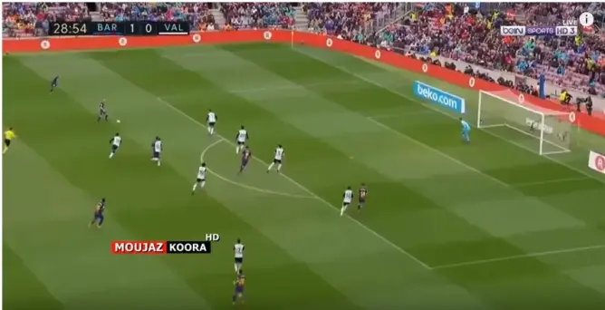 الليغا..شاهد أهداف برشلونة الرائعة في مرمى فالنسيا