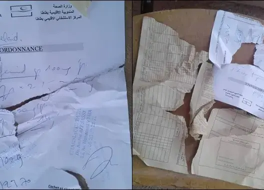 أستاذ يطالب بإنصافه من طبيب مزق أوراقه العلاجية