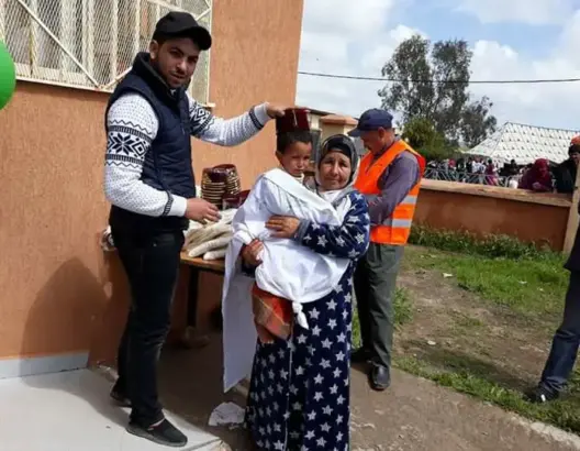 100 طفل يستفيدون من إعذار جماعي بحد بوحسوسن