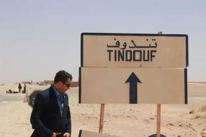 برلماني ونقابيون عن الـ UNTM يحتفلون بعيد الشغل قرب تيندوف
