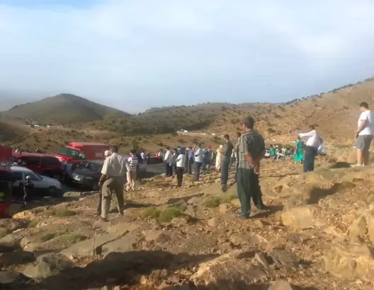 إنقلاب سيارة بـ”أوطاط الحاج” ..  ومقتل جميع ركابها