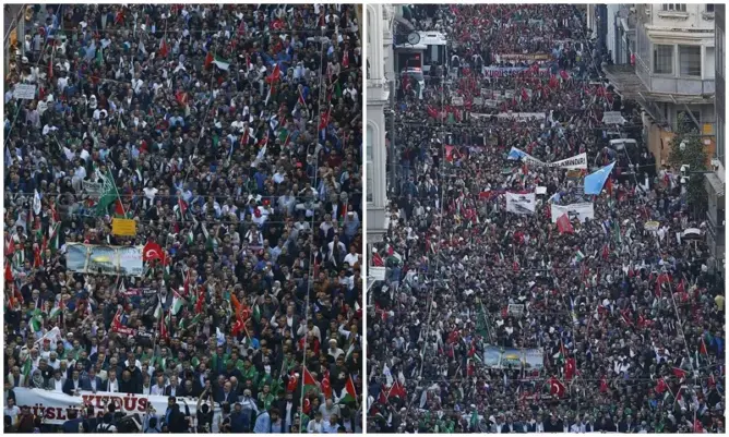 من اسطنبول إلى نواكشوط .. مجزرة غزة تخرج الآلاف إلى الشوارع