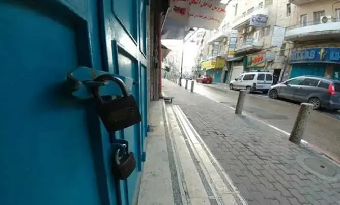 إضراب شامل يعم الضفة الغربية حدادا على أرواح شهداء غزة