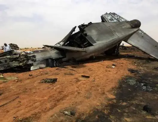 تحطم طائرة عسكرية ومقتل قائدها غربي الجزائر