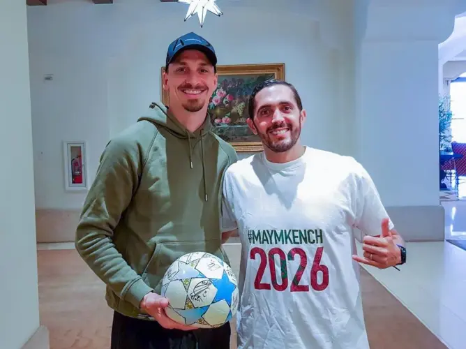 بعد ميسي.. النجم إبراهيموفيتش يدعم ملف ترشح “موروكو2026” (فيديو)