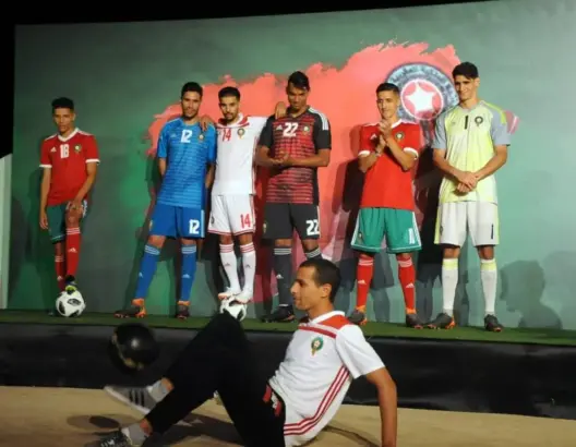 رسميا.. الجامعة تكشف عن قميص الأسود لمونديال روسيا (صورة)