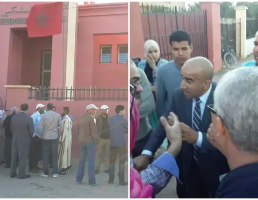 أستاذ يحرس “الباك” يتعرض لاعتداء بالجديدة وزملاؤه يحتجون أمام الدرك الملكي