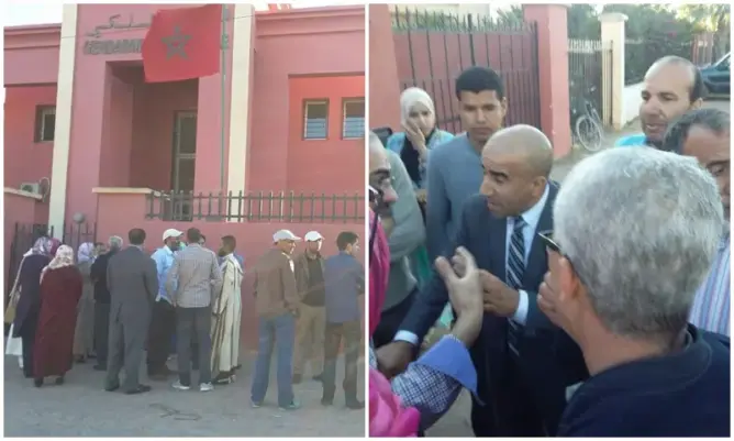 أستاذ يحرس “الباك” يتعرض لاعتداء بالجديدة وزملاؤه يحتجون أمام الدرك الملكي