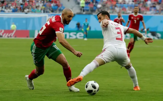 قبل يوم من مباراة البرتغال .. هيفتي يكشف الحالة الصحية للمرابط ودرار