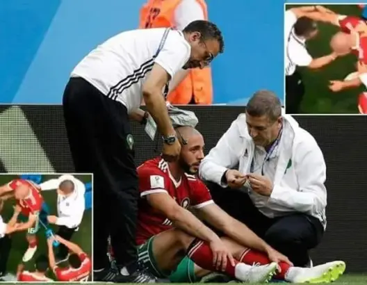 طبيب المنتخب يكشف طبيعة إصابة أمرابط ويؤكد غيابه لأسبوع