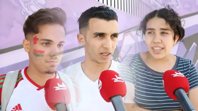 حسرة وخيبة أمل.. هكذا كانت مشاعر المغاربة بعد الخسارة ضد البرتغال (فيديو)