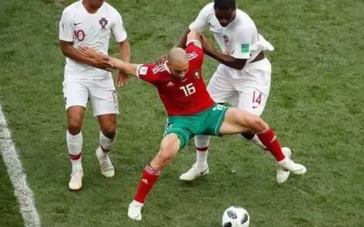 أمرابط أسد الريف.. قاوم الإصابة وعذب البرتغال لينال إحترام العالم