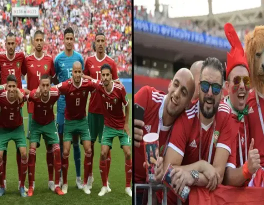لاعبو المنتخب:نشكر الجماهير المغربية ونعدهم بالفوز على اسبانيا