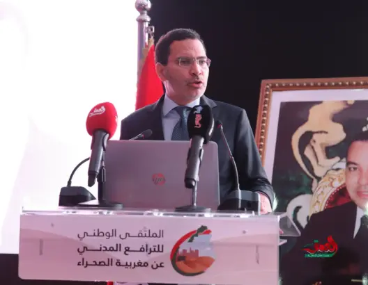 الخلفي: قائد واحد يقود ملف الصحراء.. وهناك مبادرات نوعية في القضية