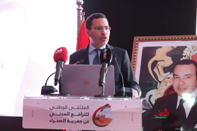 الخلفي: قائد واحد يقود ملف الصحراء.. وهناك مبادرات نوعية في القضية