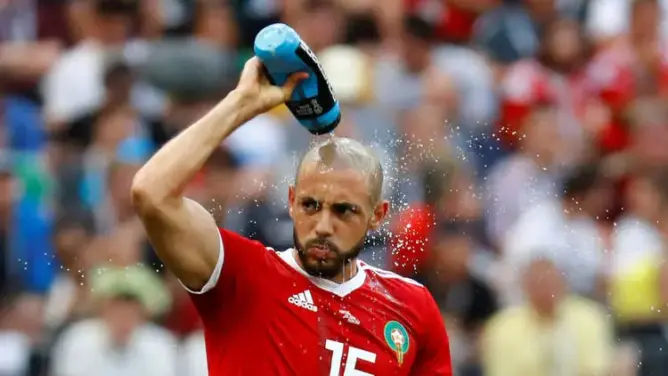 بعد “قتاليته” في مونديال روسيا .. أمرابط يوجه رسالة خاصة للمغاربة