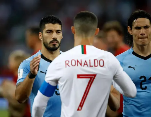 بعد ميسي.. الأورغواي تهزم البرتغال وتخرج رونالدو من المونديال