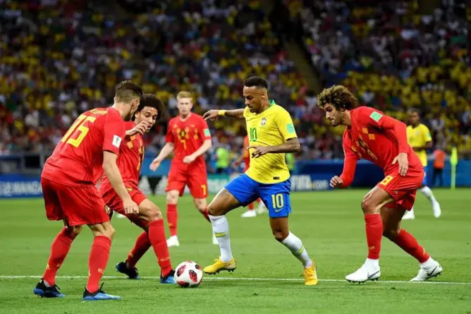 بلجيكا تفاجئ العالم وتخرج البرازيل من ربع نهائي مونديال روسيا