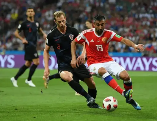 كرواتيا تخرج روسيا من كأس العالم لتلاقي انجلترا في نصف النهائي