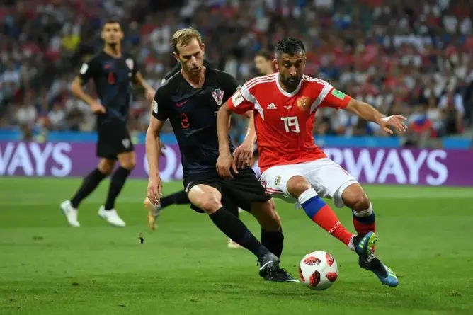 كرواتيا تخرج روسيا من كأس العالم لتلاقي انجلترا في نصف النهائي