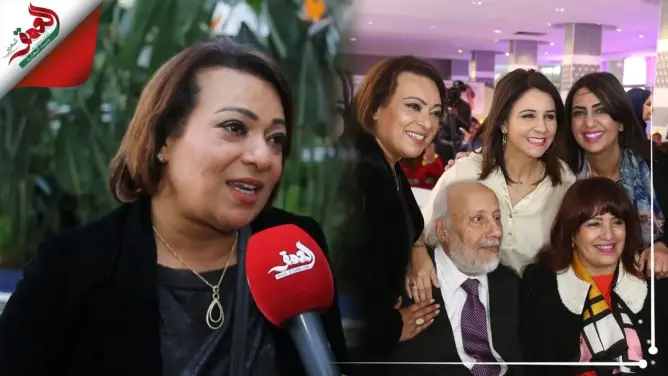 بشرى أهريش توجه رسالة مؤثرة لعبد القادر مطاع بعد فقدانه للبصر