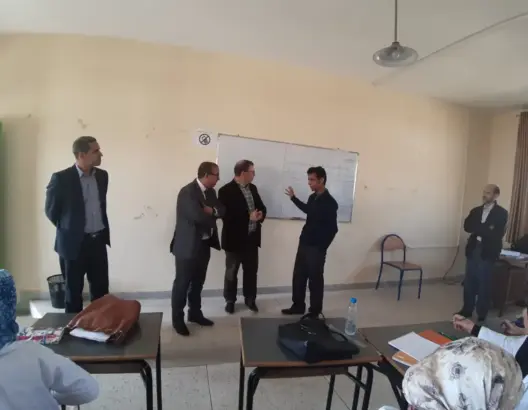 مدير أكاديمية بني ملال يتفقد مركز تكوين “المتعاقدين”