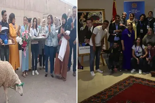 بمناسبة عيد الأم جمعية تختار الإحتفال بنزيلات سجن الأوداية بمراكش (صور)
