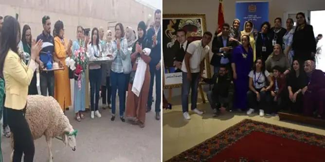 بمناسبة عيد الأم جمعية تختار الإحتفال بنزيلات سجن الأوداية بمراكش (صور)