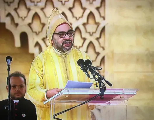 النص الكامل للخطاب الذي ألقاه الملك خلال استقبال بابا الفاتيكان