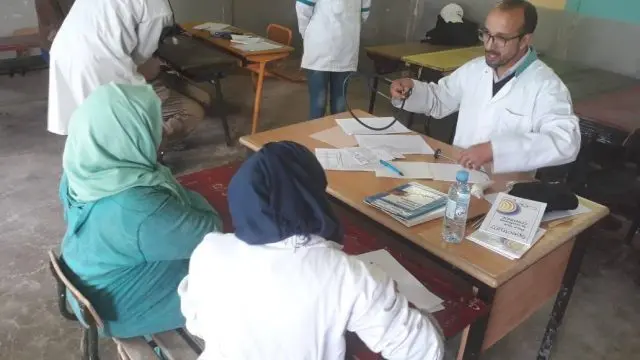 طانطان: استفادة أزيد من ألف و 100 شخص من قافلة طبية تضامنية