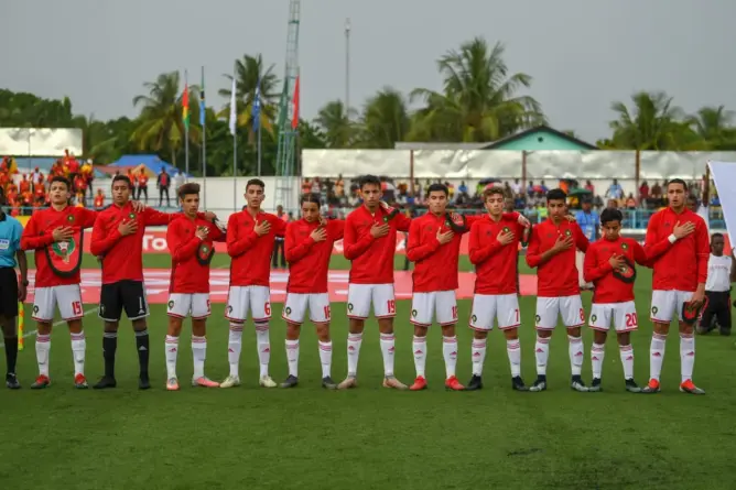 المنتخب المغربي يخسر أمام نظيره الغيني ويغادر كأس إفريقيا للفتيان (صور)
