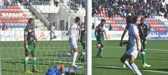 يوسفية برشيد يفوز على المغرب التطواني ويؤزم وضعيته في الترتيب