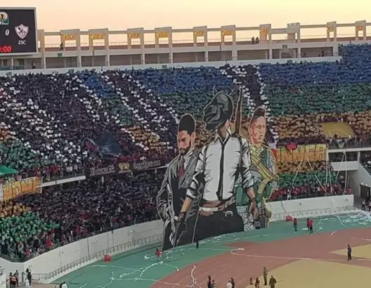 موقع فرنسي يصنف “تيفو” جماهير الحسنية الأول عالميا