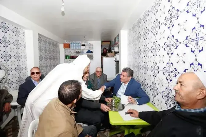 أخنوش  يختار “محْلبة” للقاء مواطني ” سميمو ” عاصمة حاحا