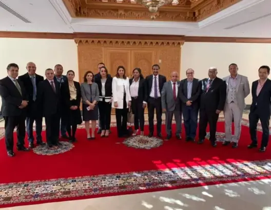 وفد زاكورة يلتقي مسؤولين بالسفارة المغربية بواشنطن (صور)
