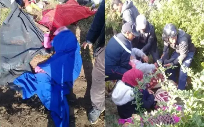 8 قتلى و30 مصابا في اصطدام شاحنة عُمال بسيارة قرب “بوسلهام” (صور)