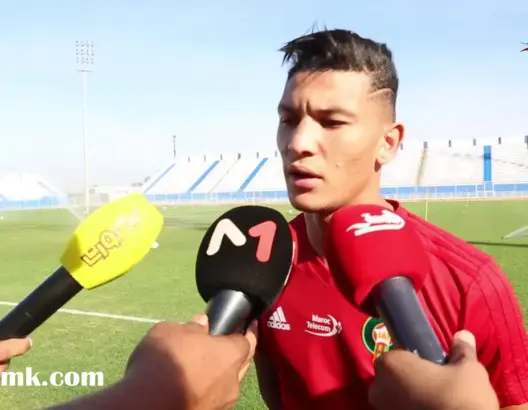 لاعب الوداد داري يتعرض لإعتداء من طرف جماهير الترجي (صورة)