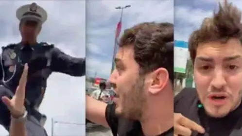بعد تعنيفه من قبل شرطي.. الكوميدي أمين الراضي يكشف جديد قضيته