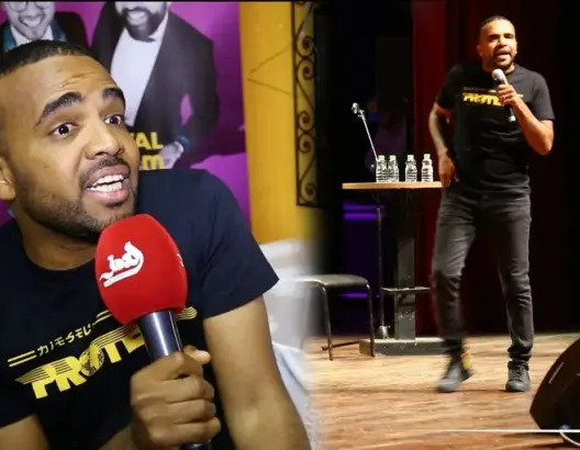 بحضور زوجته وزملائه.. باسو يقدم عرضه الكوميدي “هوليود سمايل” بالرباط (فيديو)