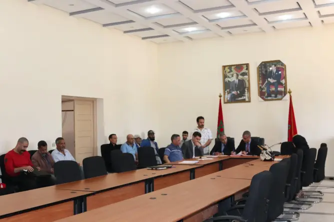 المعارضة ببوفكران تغيب عن الدورة.. والرئيس يوضح (صور)