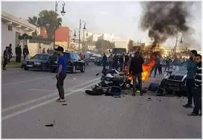 سيارة تدهس دراجات نارية بطنجة وتوقع قتلى وجرحى