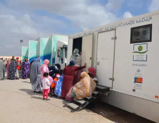 قافلة طبية تحط الرحال بإنزكان ايت ملول.. والمستفيدون ناهزوا 4853 (صور)