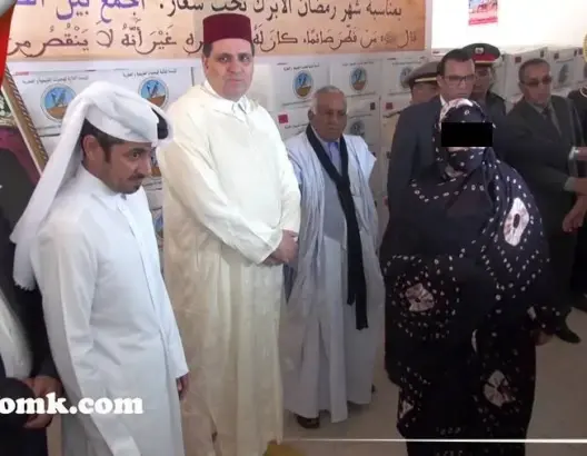 مؤسسة قطرية تمنح لساكنة أسا 4000 قفة من المساعدات الرمضانية (فيديو)